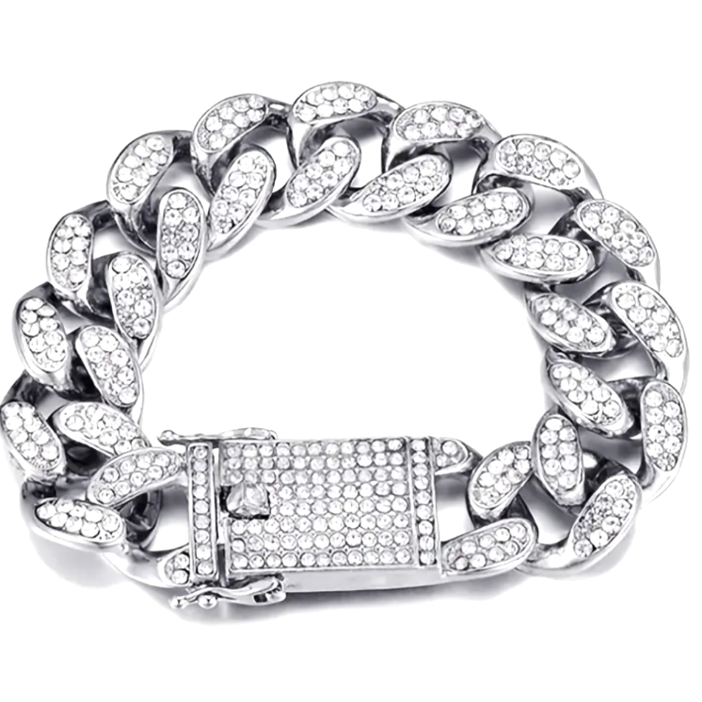 SOLD🆕Silver Rhinestone Bracelet - Picture 4 of 7
